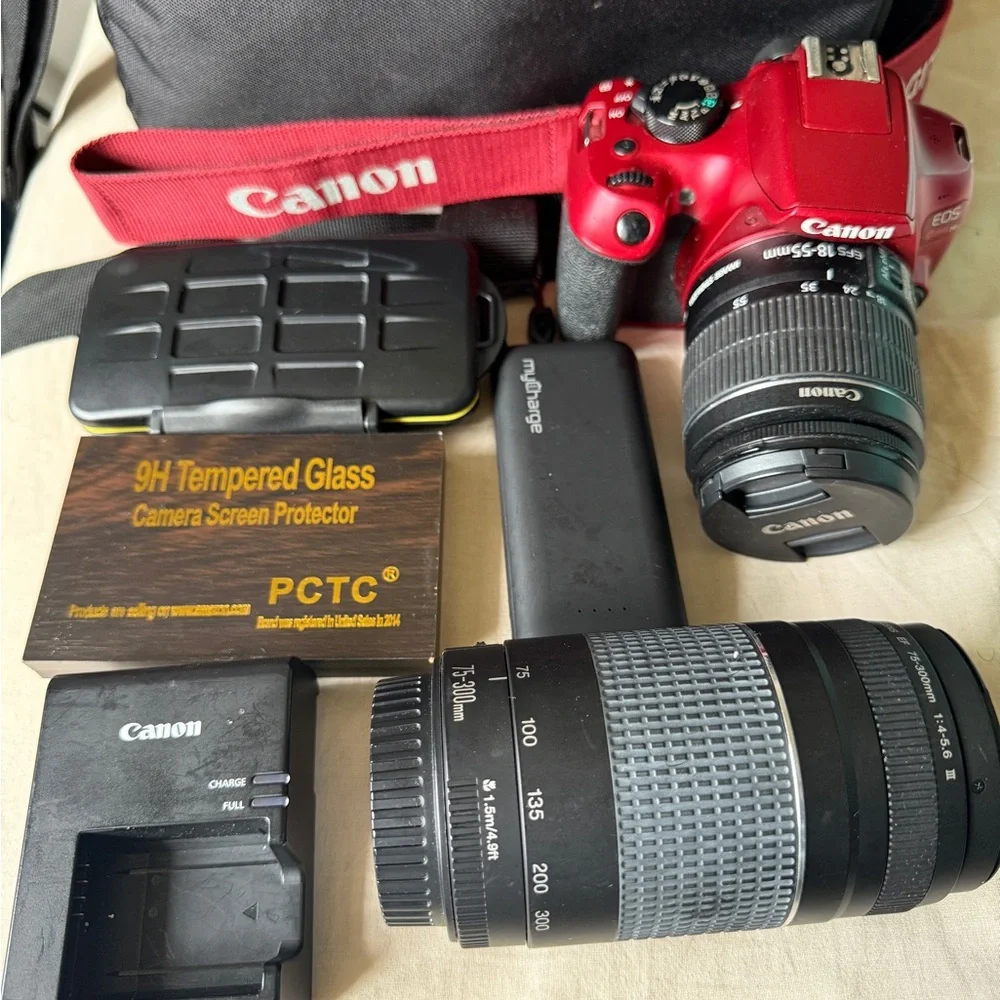 Canon EOS Rebel T6 Bundle (HUGE DEAL)